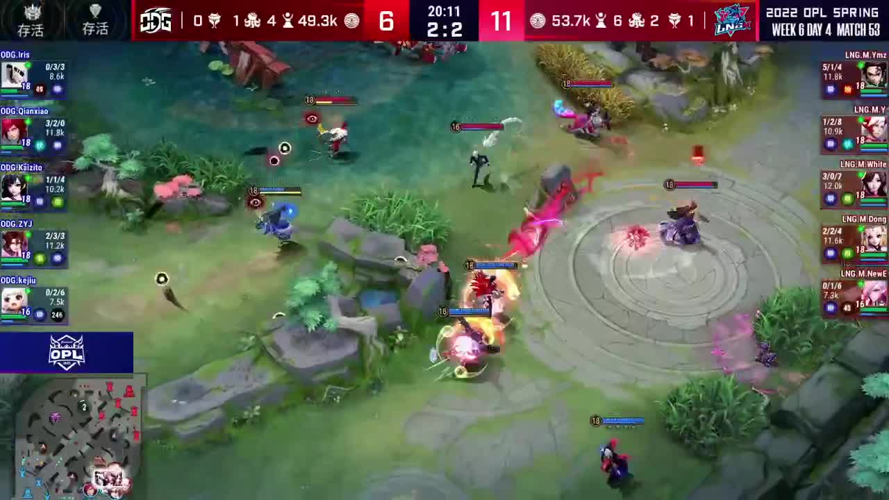 2022OPL春季赛常规赛 第2段