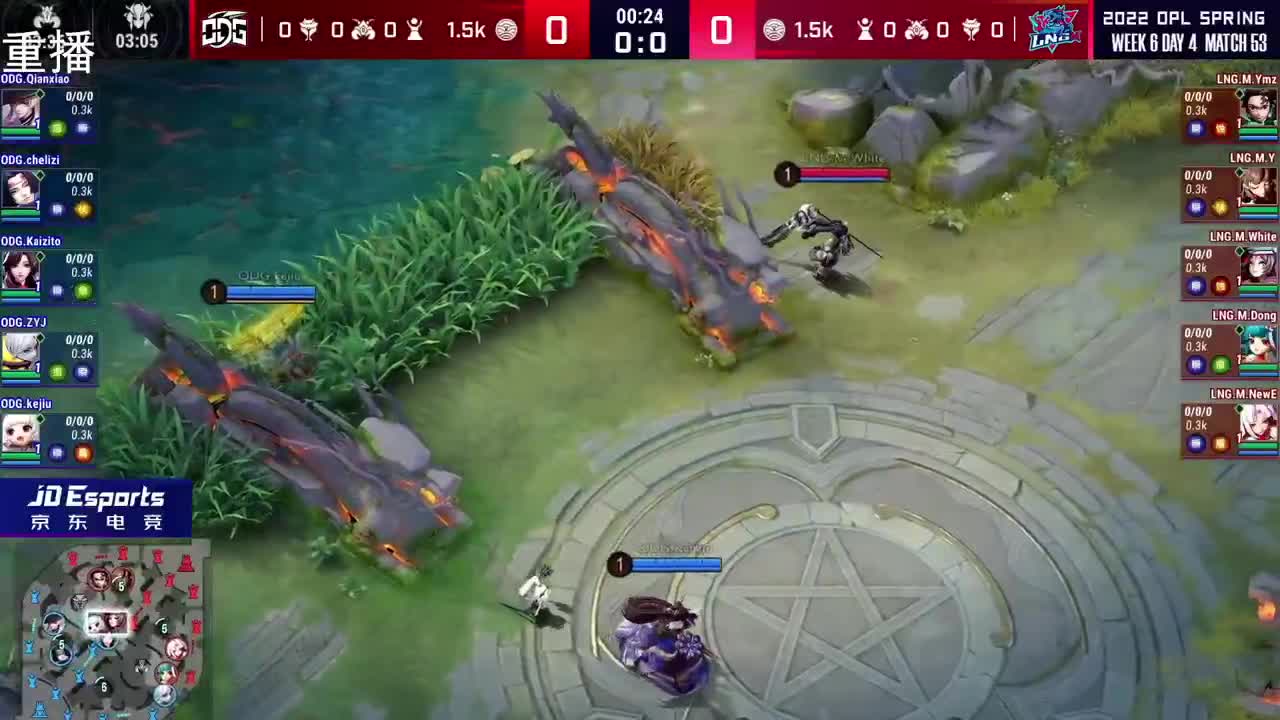 2022OPL春季赛常规赛 第1段