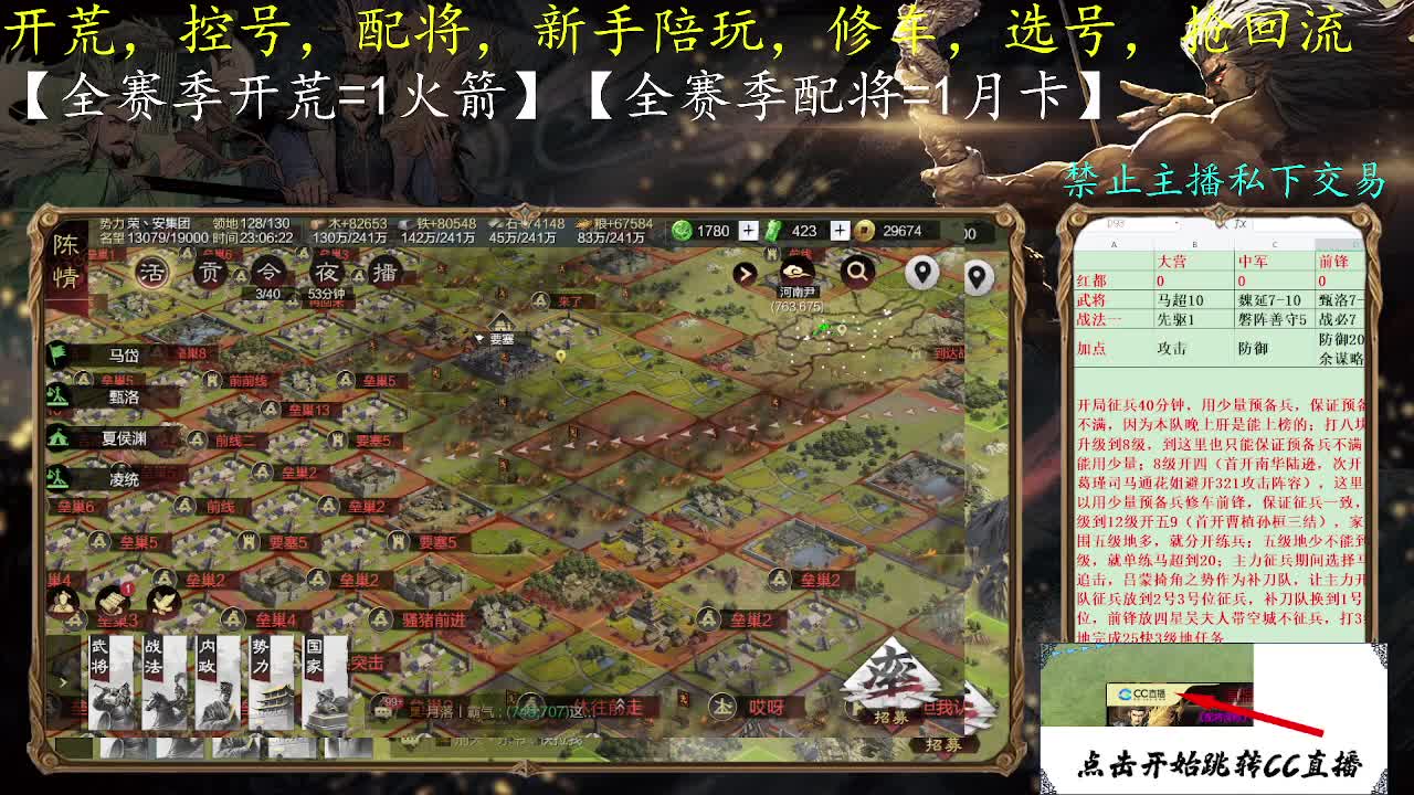 开荒冲榜