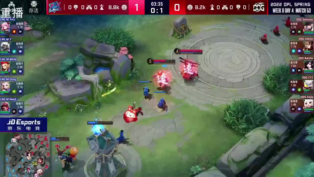 2022OPL春季赛常规赛 第1段