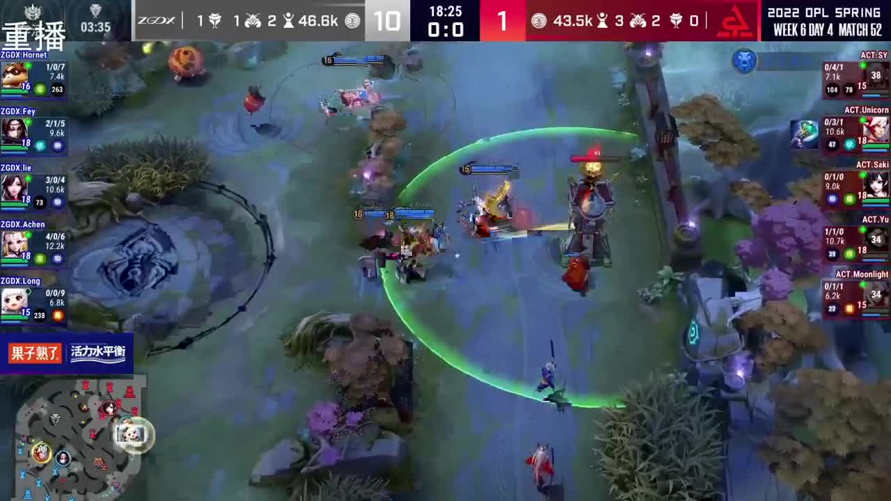 2022OPL春季赛常规赛 第2段