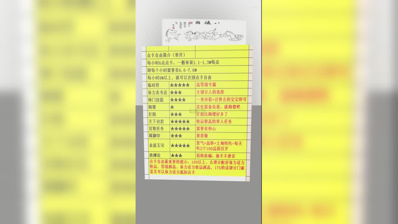 点卡自由简介（单开）
