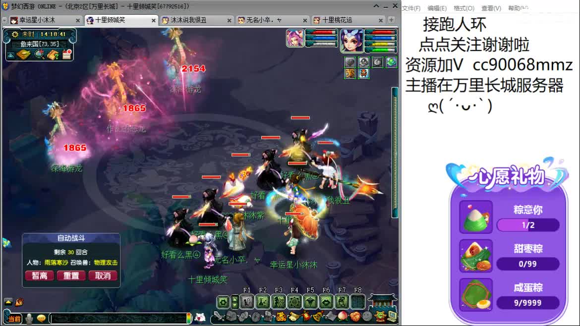 接跑人环，端午节安康