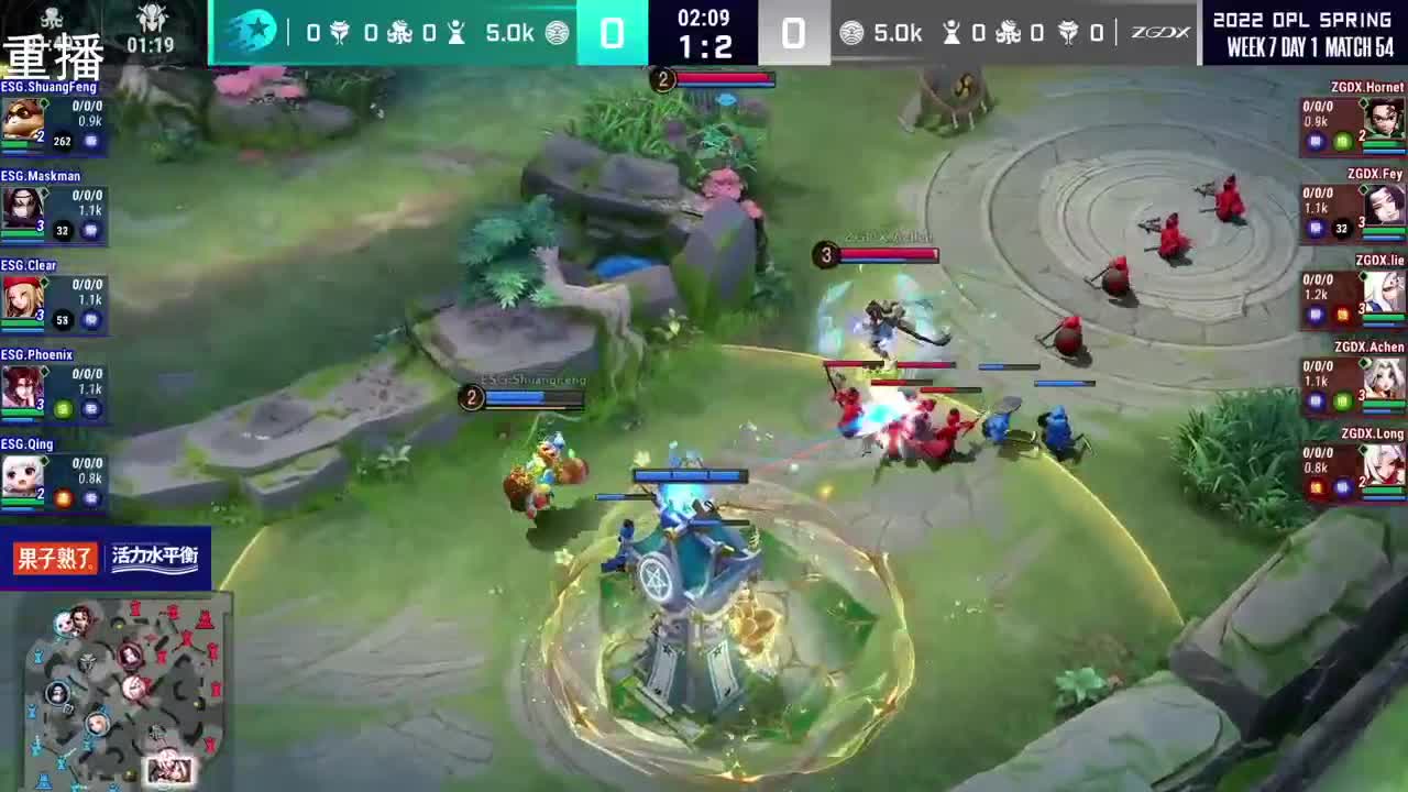 2022OPL春季赛常规赛 第2段