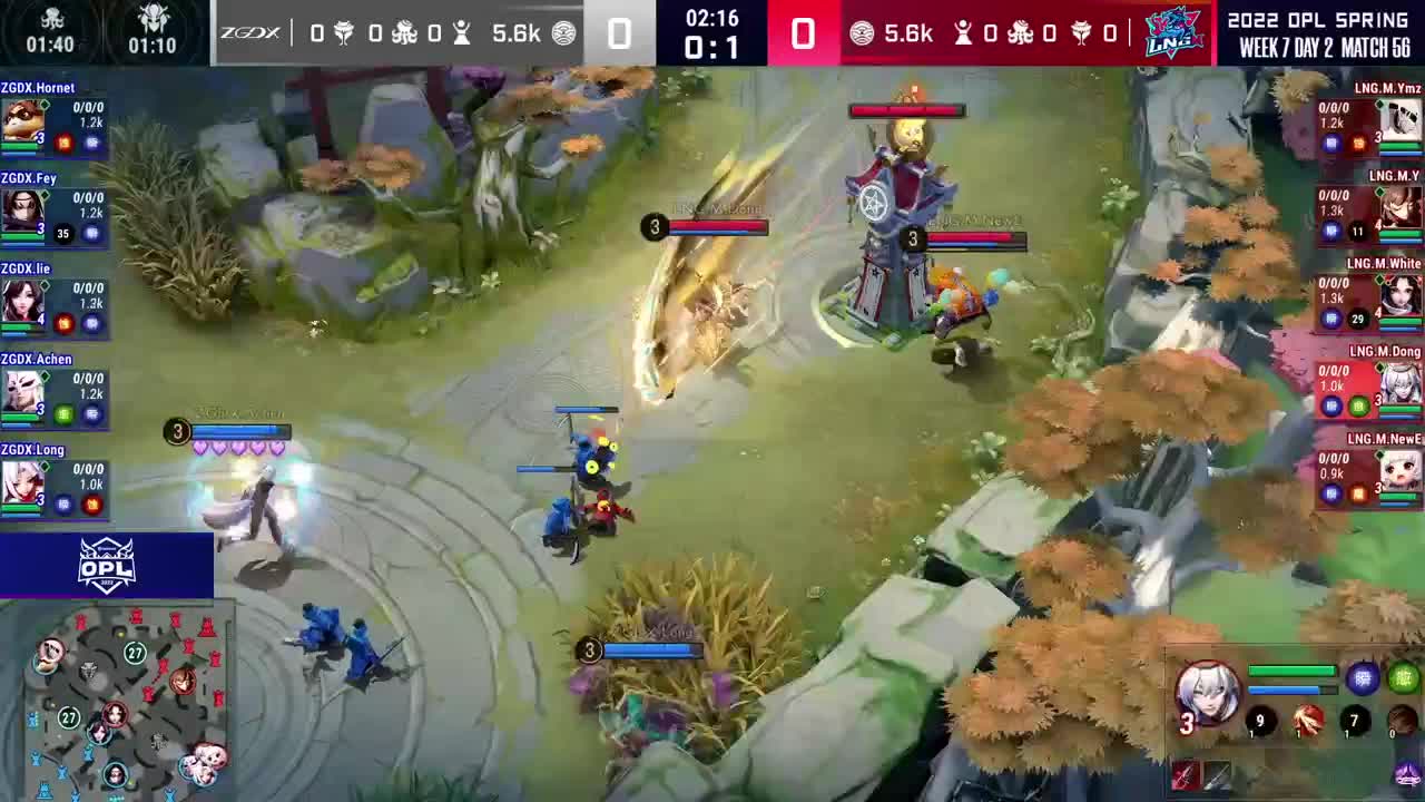 2022OPL春季赛常规赛 第1段