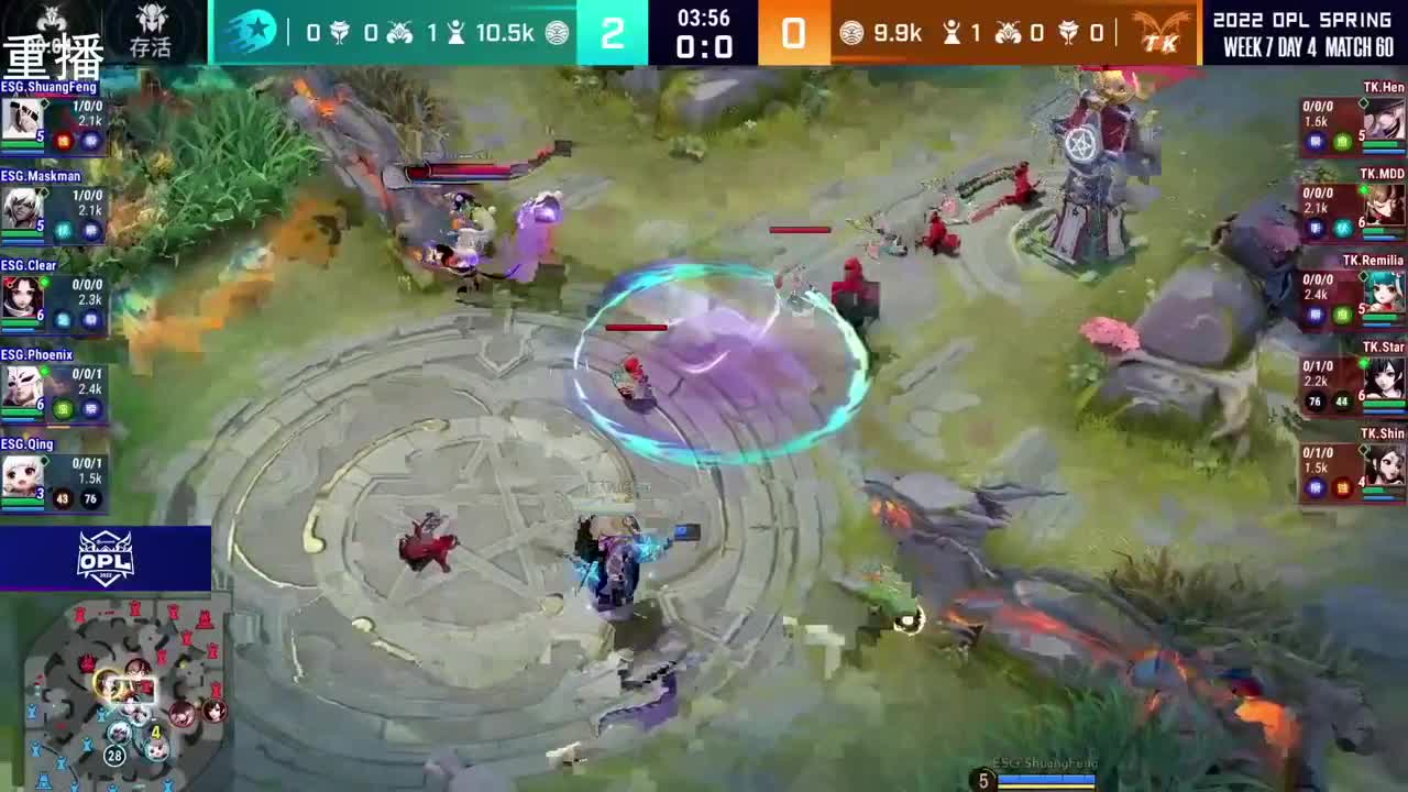 2022OPL春季赛常规赛 第1段