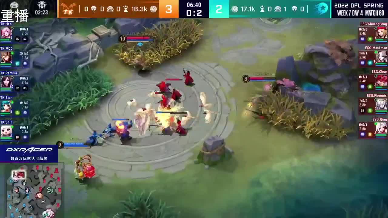 2022OPL春季赛常规赛 第1段