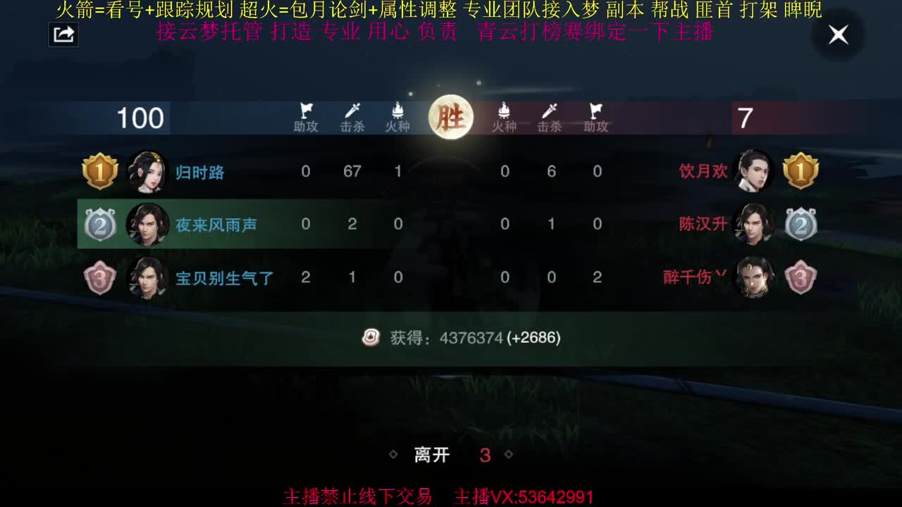 接云梦论剑 属性打造