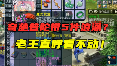 梦幻西游：见过带浪涌套的普陀吗？看完老王直呼奇葩，看不懂！