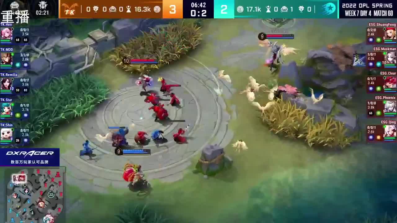 2022OPL春季赛常规赛 第2段