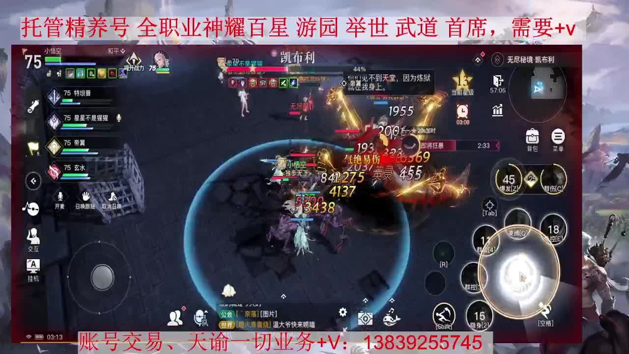 圣堂神耀，接全职业托管、神耀 第3段