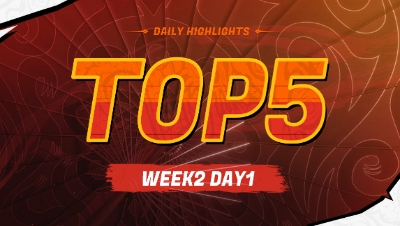 【2022IVL】夏季赛W2 D1 TOP5