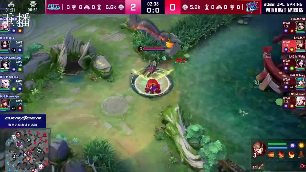 2022OPL春季赛常规赛 第1段