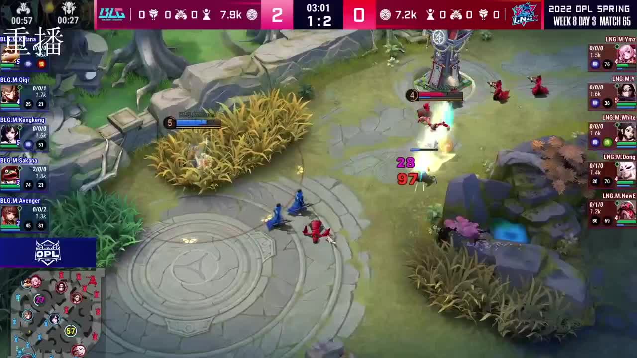 2022OPL春季赛常规赛 第3段