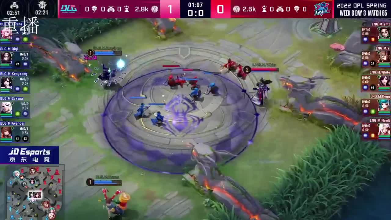 2022OPL春季赛常规赛 第2段
