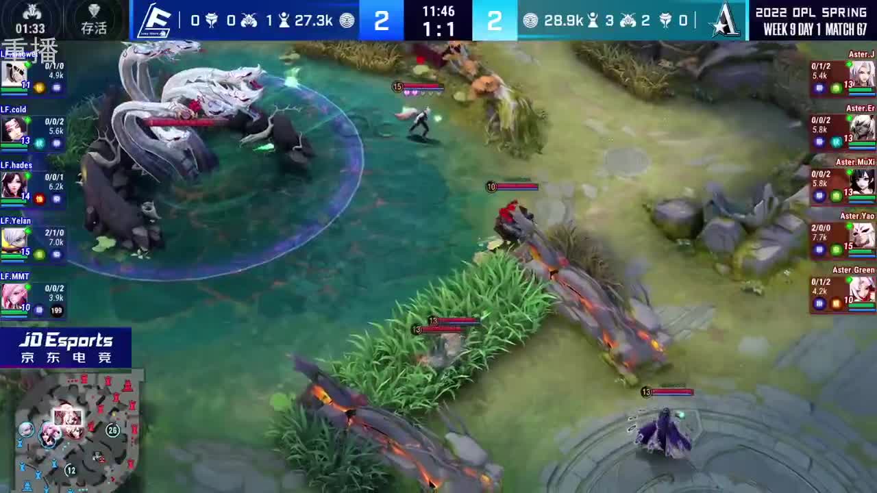 2022OPL春季赛常规赛 第2段
