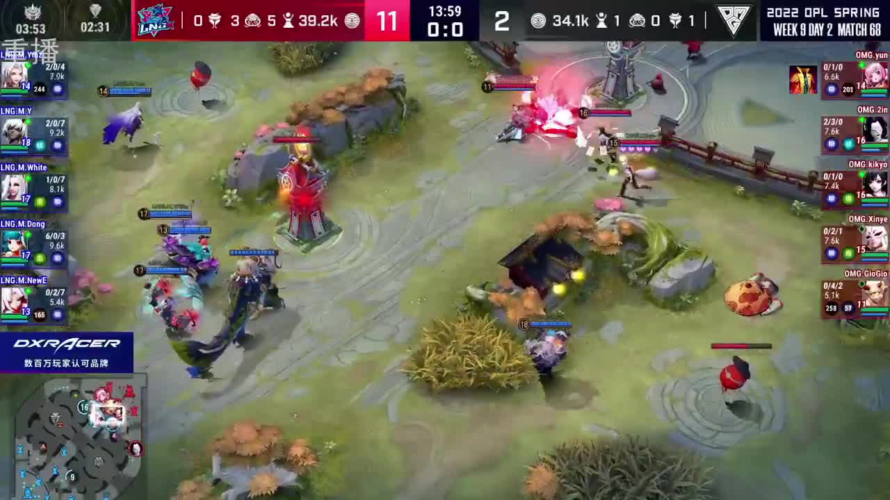 2022OPL春季赛常规赛 第1段