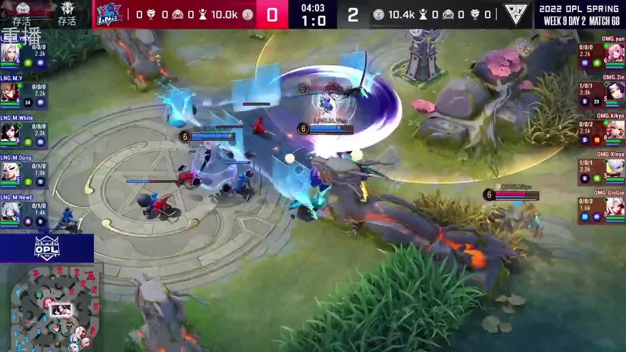 2022OPL春季赛常规赛 第1段