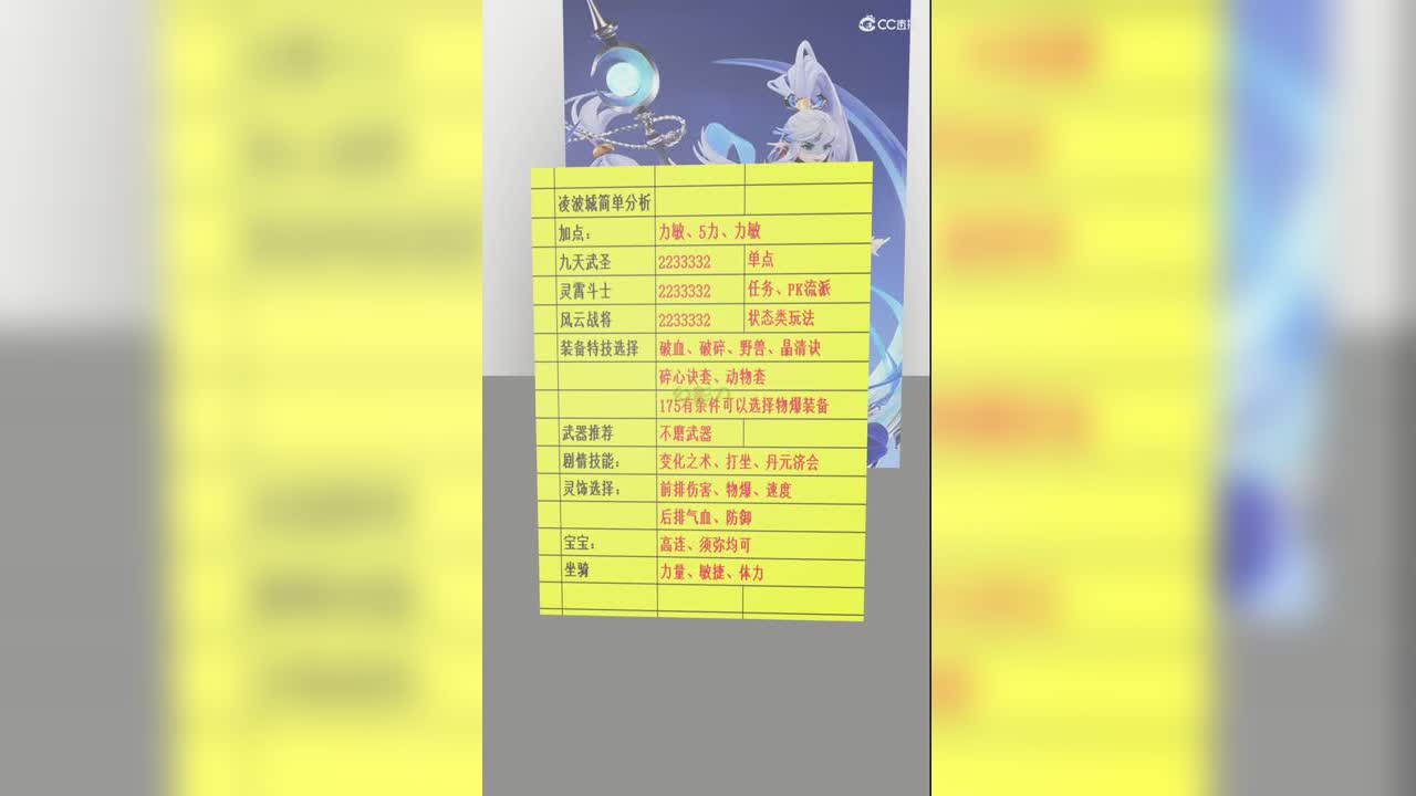 凌波城简单分析