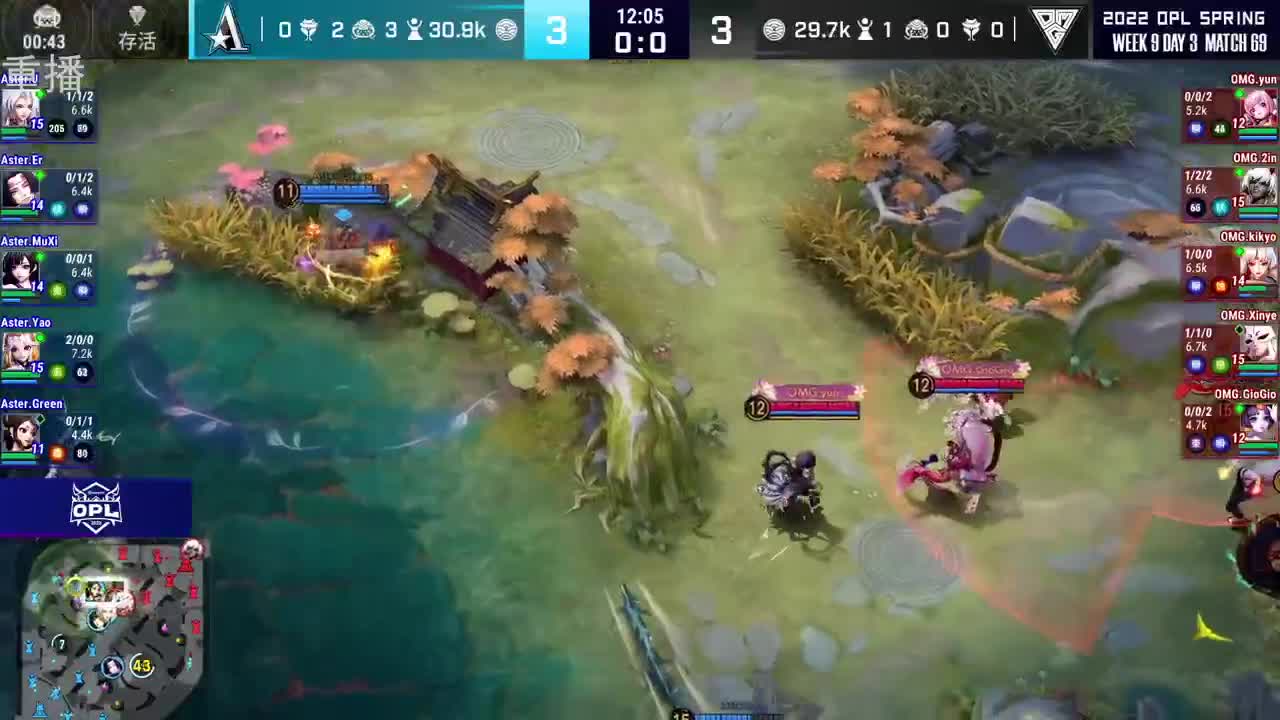 2022OPL春季赛常规赛 第3段