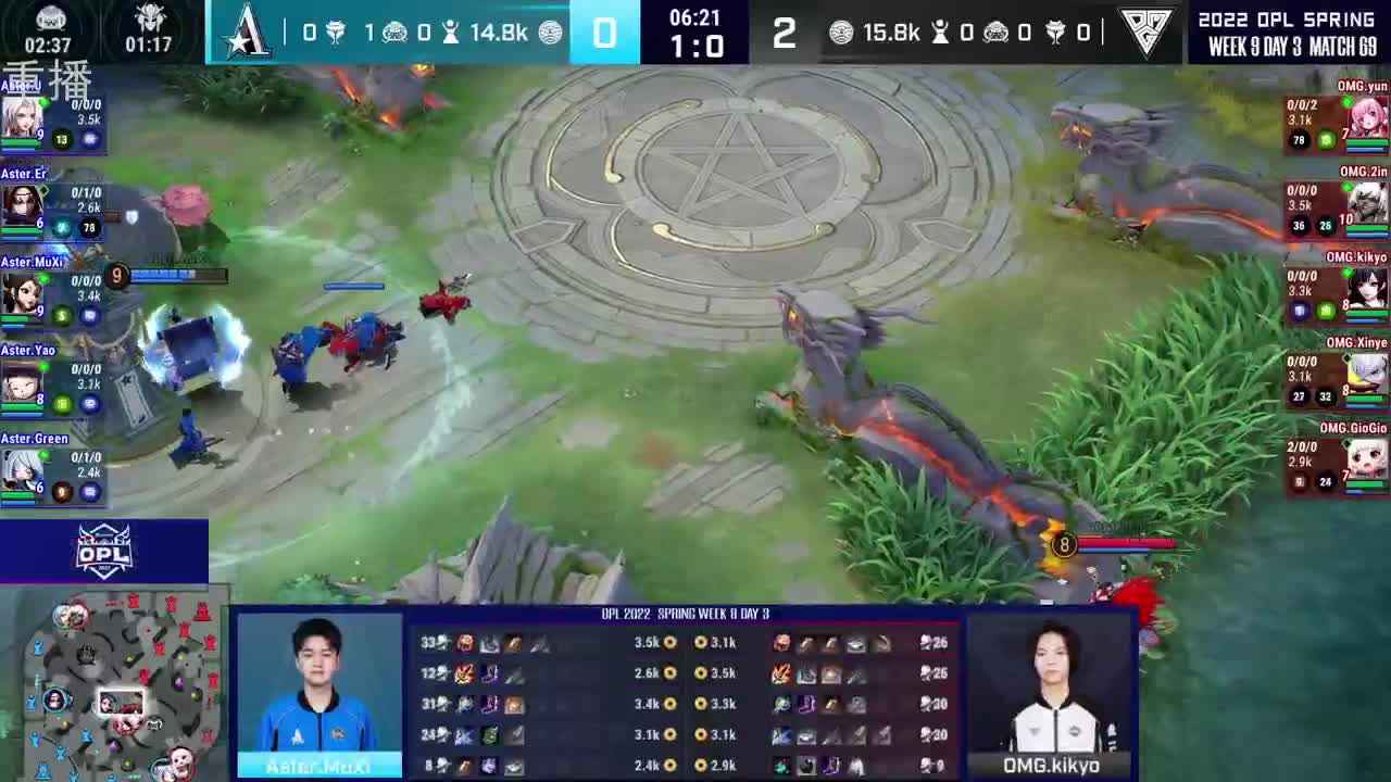 2022OPL春季赛常规赛 第3段