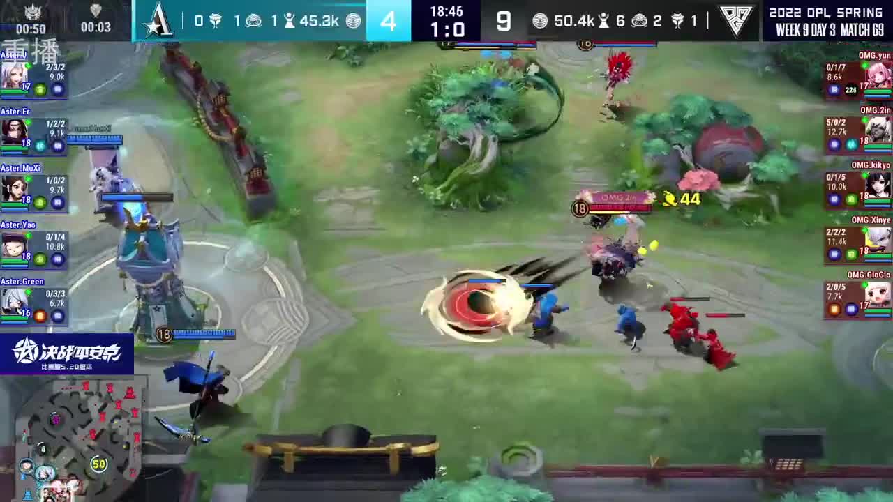 2022OPL春季赛常规赛 第1段