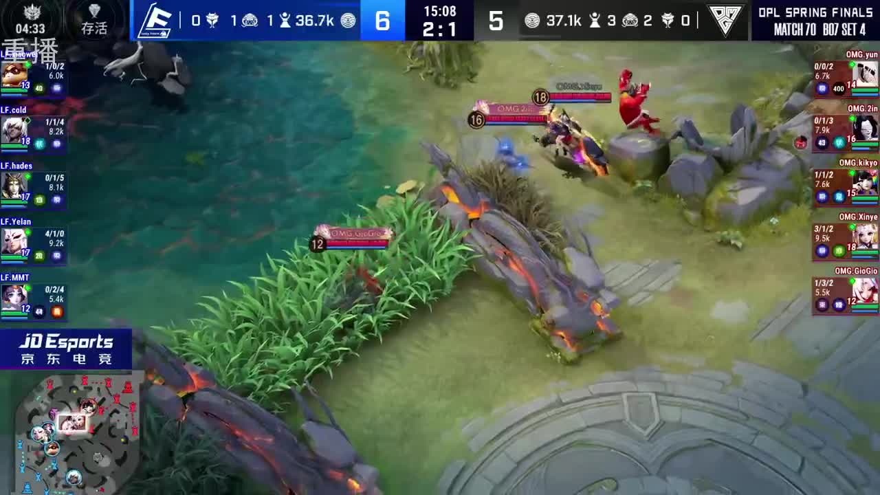 2022OPL春季赛常规赛 第1段