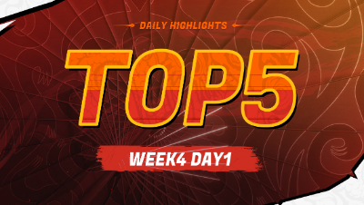 【2022IVL】夏季赛W4D1 TOP5