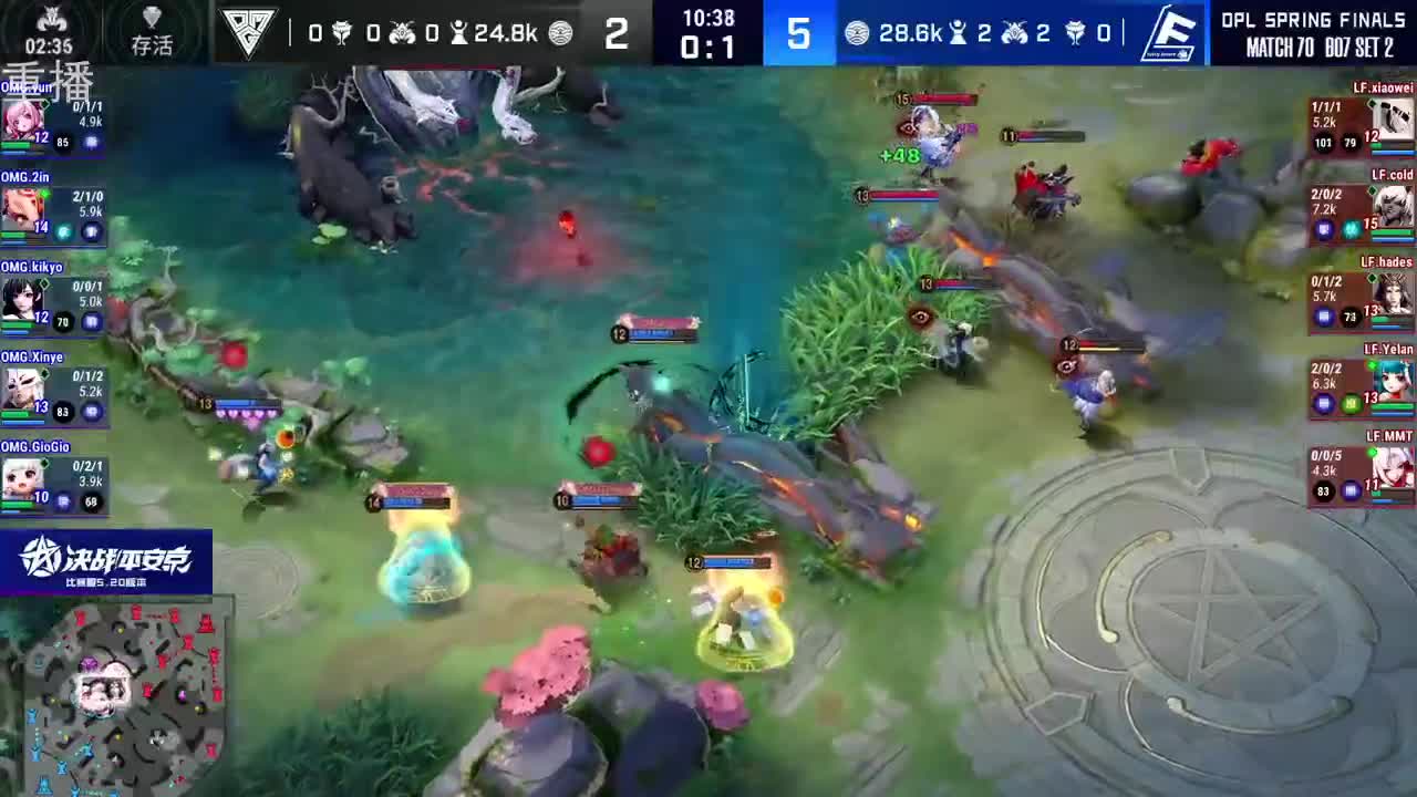 2022OPL春季赛常规赛 第1段