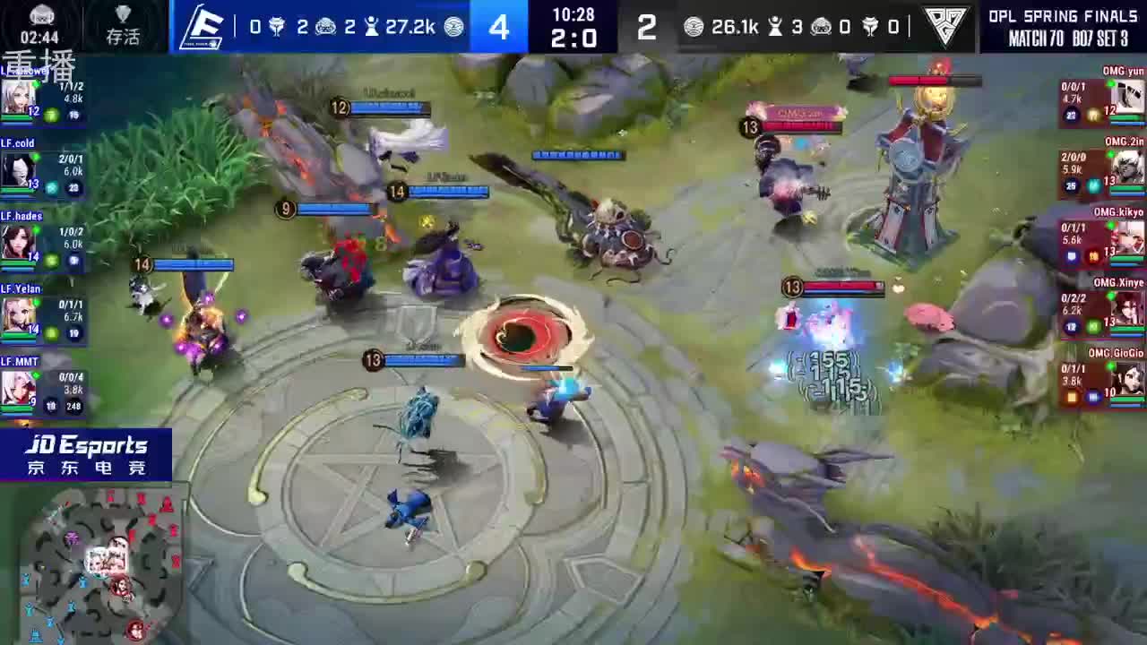 2022OPL春季赛常规赛 第1段