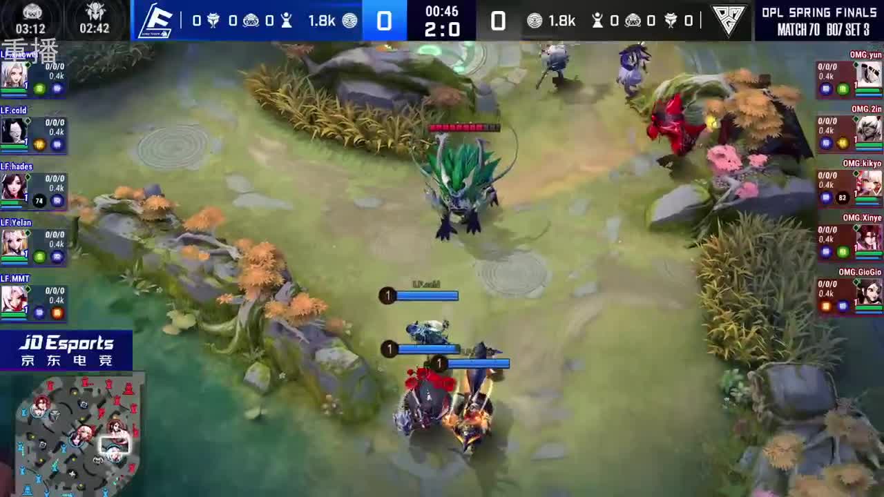 2022OPL春季赛常规赛 第1段