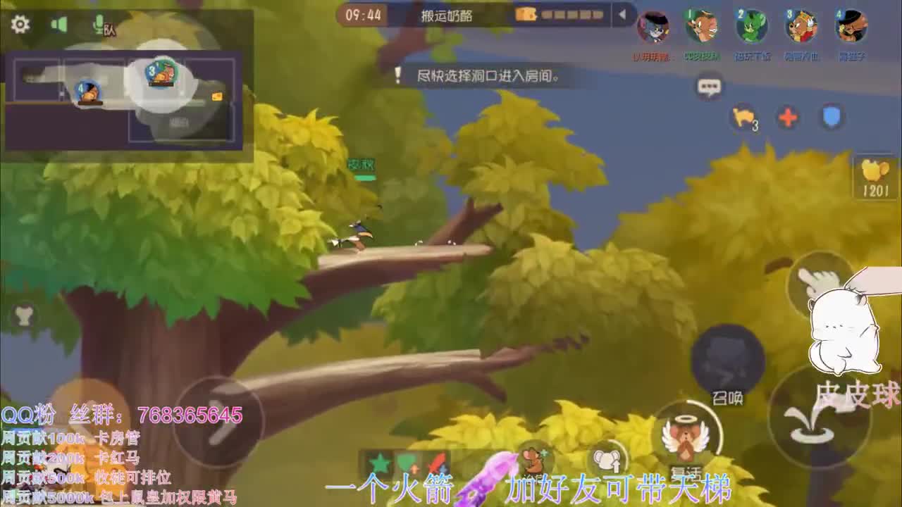 带粉天梯包上鼠皇 第2段