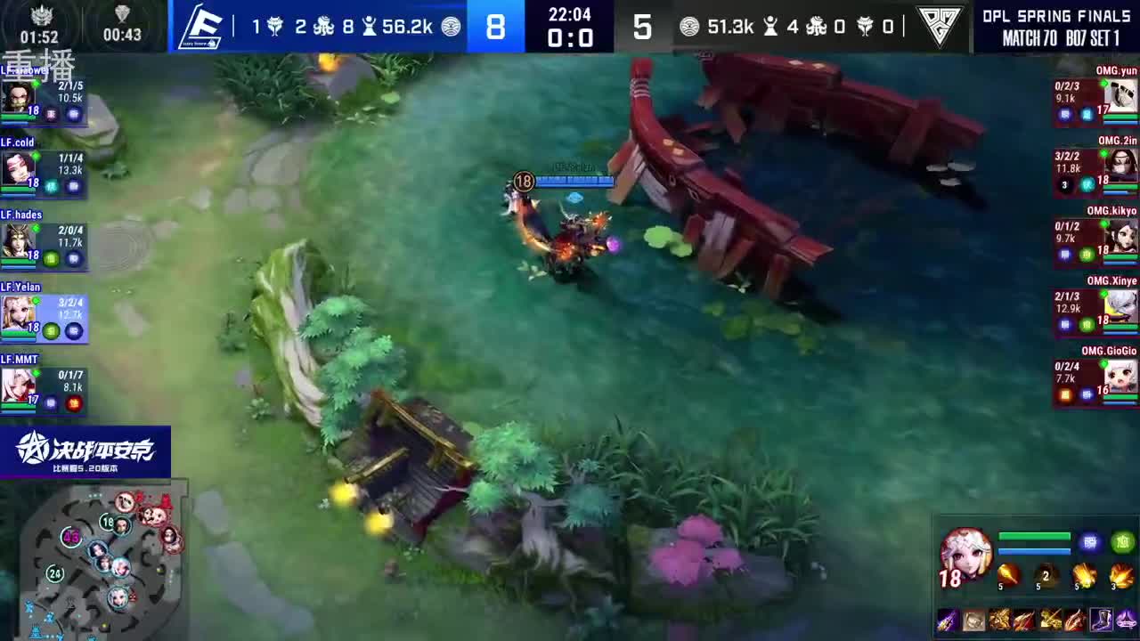 2022OPL春季赛常规赛 第1段
