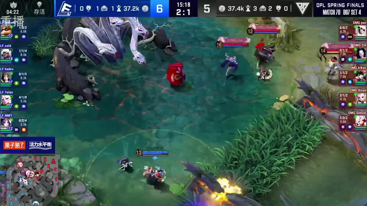 2022OPL春季赛常规赛 第2段