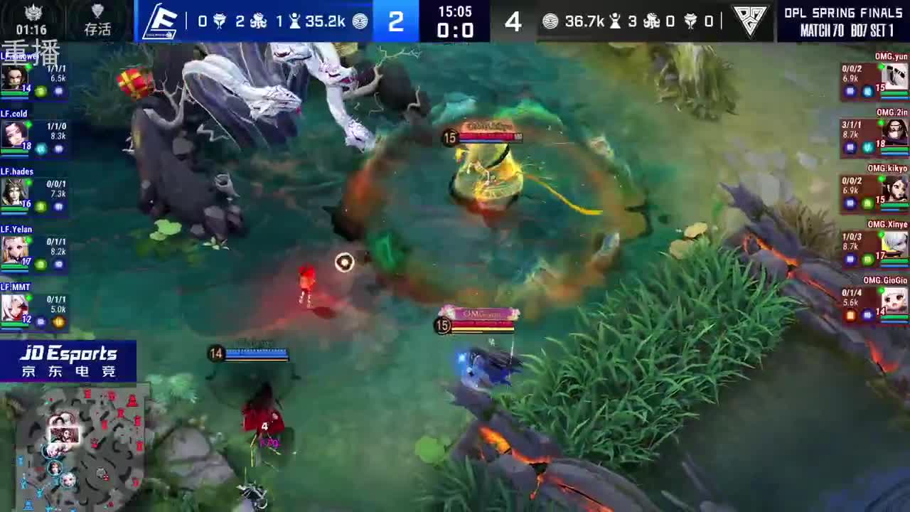 2022OPL春季赛常规赛 第1段