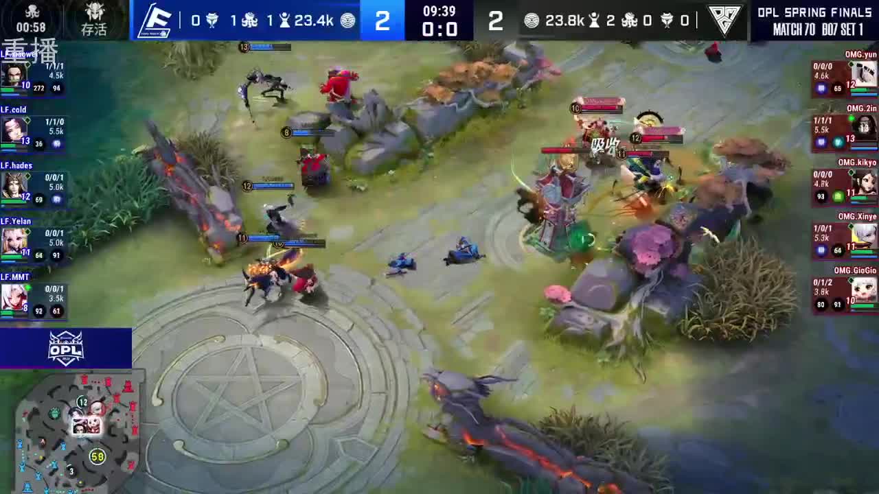 2022OPL春季赛常规赛 第1段
