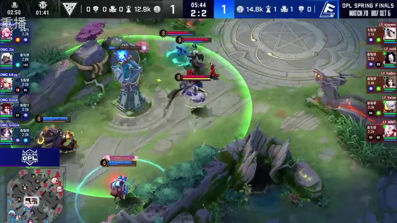 2022OPL春季赛常规赛 第1段