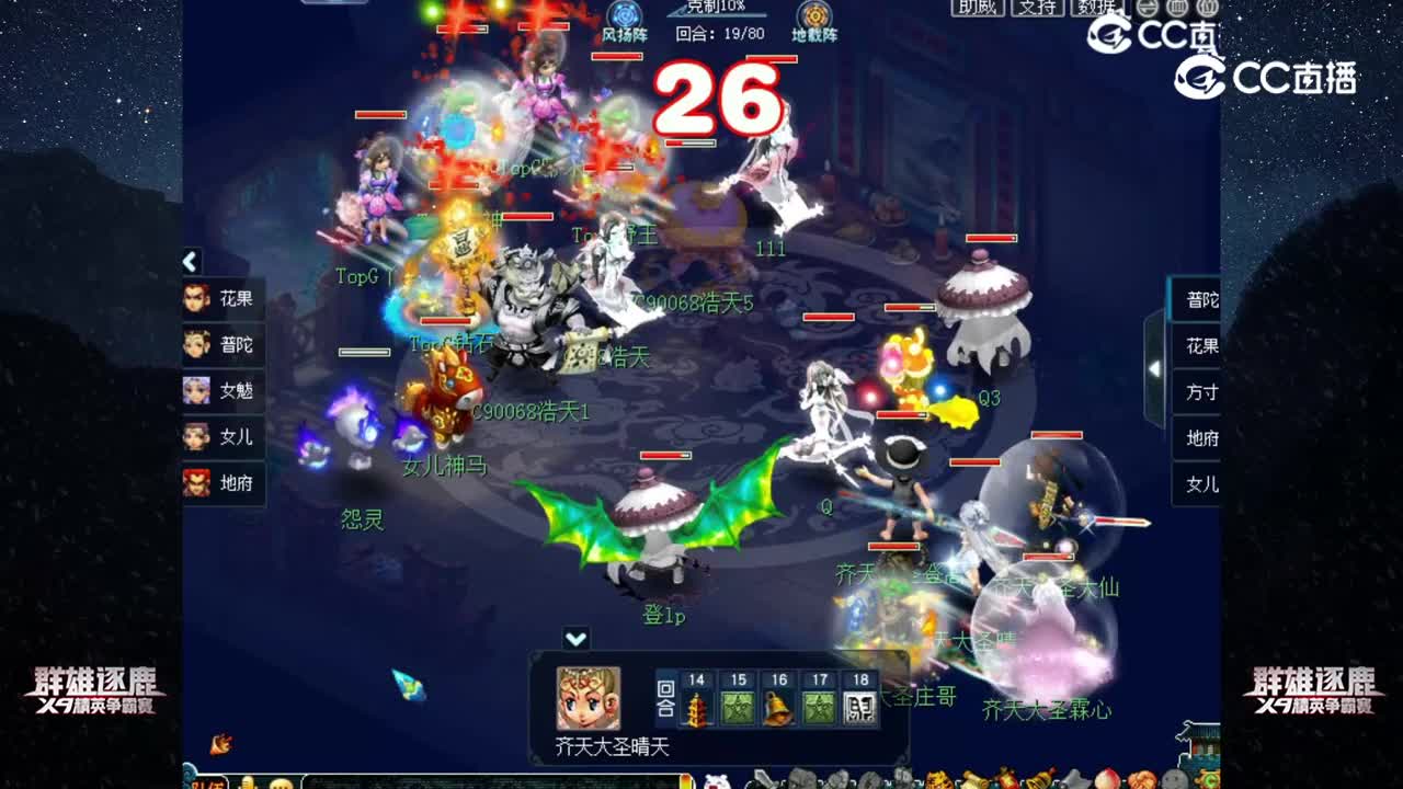 【2022群雄逐鹿】第三届决赛天科组第二轮：齐天大圣 VS TopG【CC情报站】