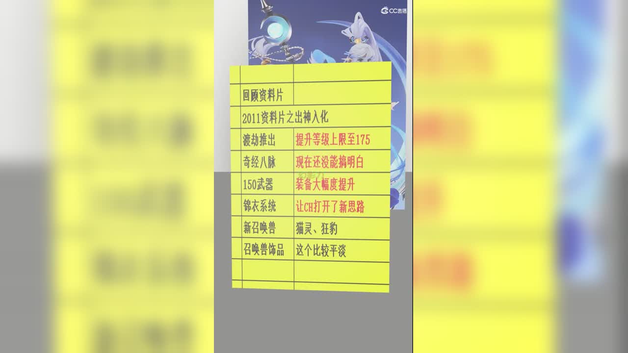 回顾：资料片出神入化