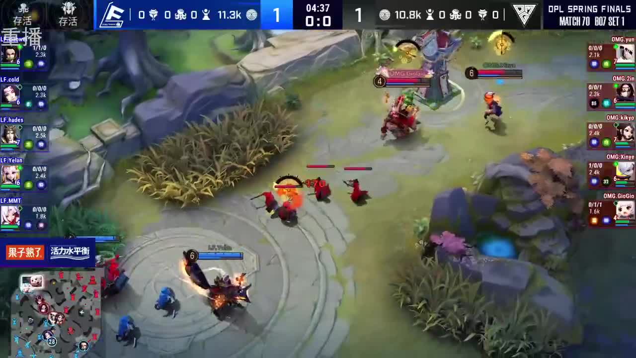 2022OPL春季赛常规赛 第1段