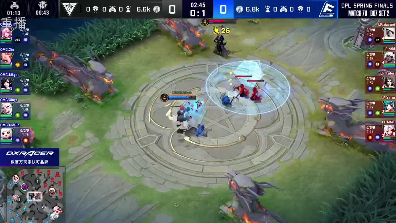 2022OPL春季赛常规赛 第1段