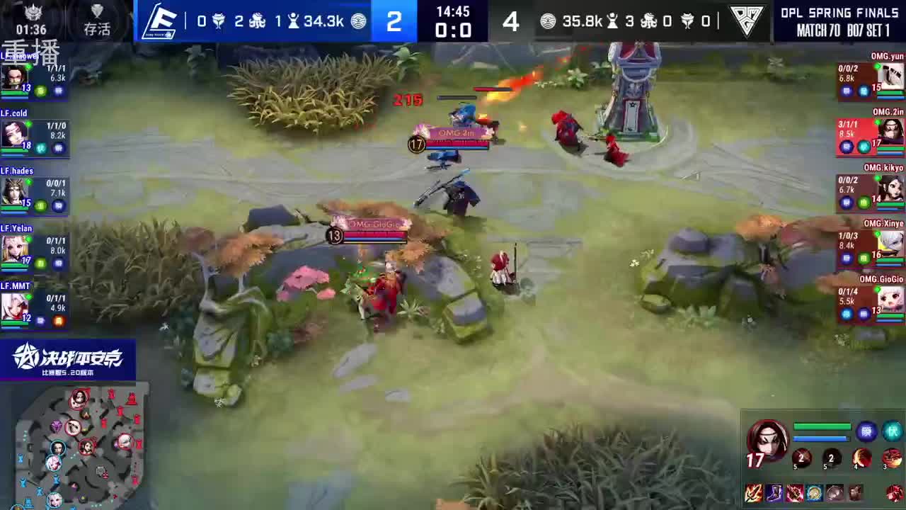 2022OPL春季赛常规赛 第3段