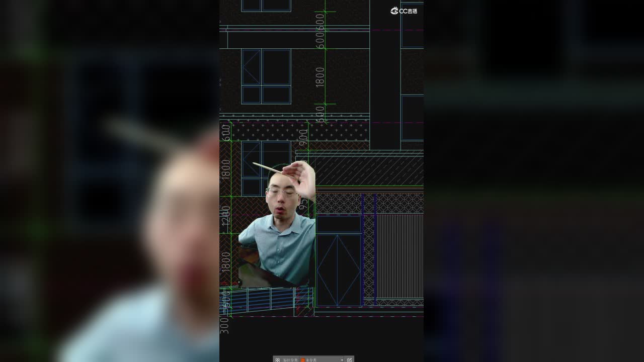 快速识别图纸上门窗的开启方向，平面图立面图，虚线是代表向内开 (2)