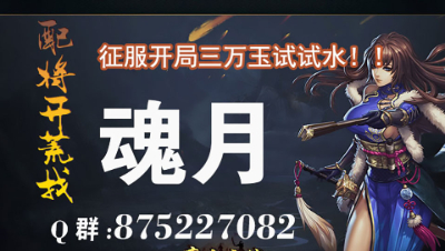 魂月：征服开局三万玉试试水！！