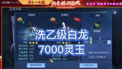 7000玉洗乙级白龙