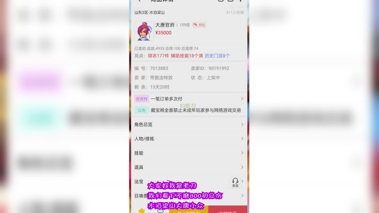 800初总伤专用武器天启套装大唐