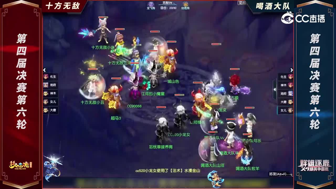 【2022群雄逐鹿】第四届天元组决赛第六轮：喝酒大队VS十方无敌【CC情报站】