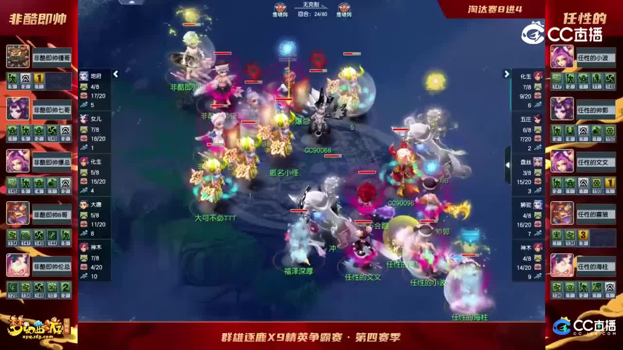 【2022群雄逐鹿】第四届天元组决赛第四轮：任性的VS非酷即帅【CC情报站】