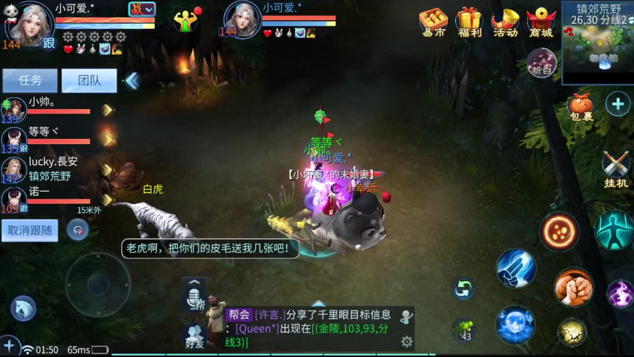 接个托管 接比武 可整队接 第2段