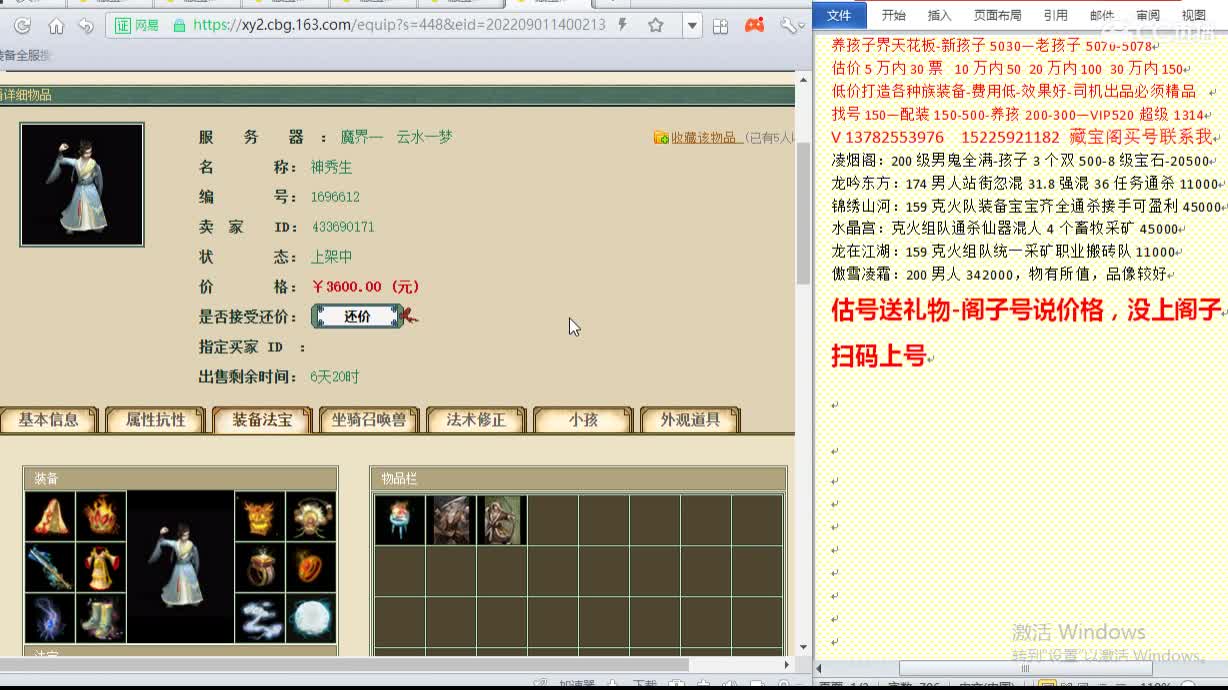心猿-估价配装找号-养娃